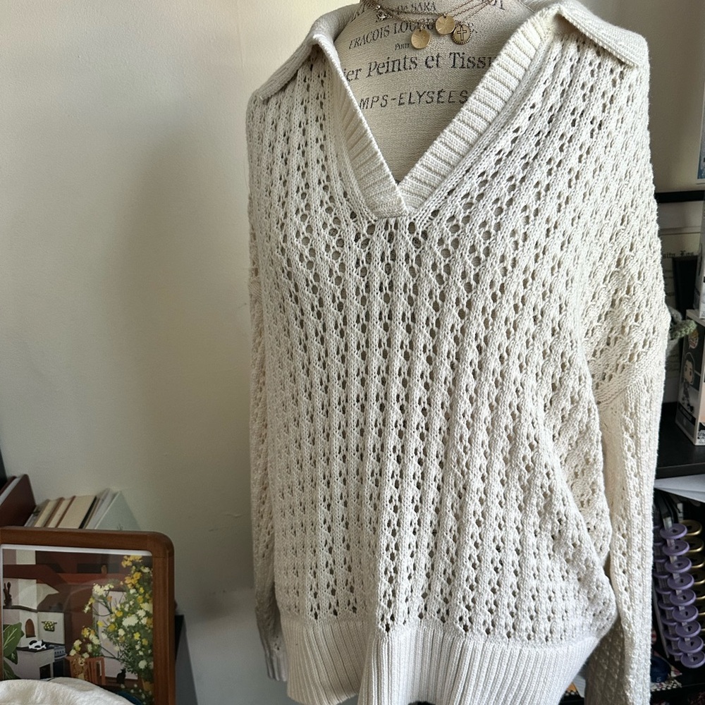 Loft Collared Sweater/Top